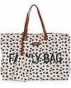 Childhome Family Bag - Borsa Weekend 55x18x40 cm - Leopardato Borse Cambio